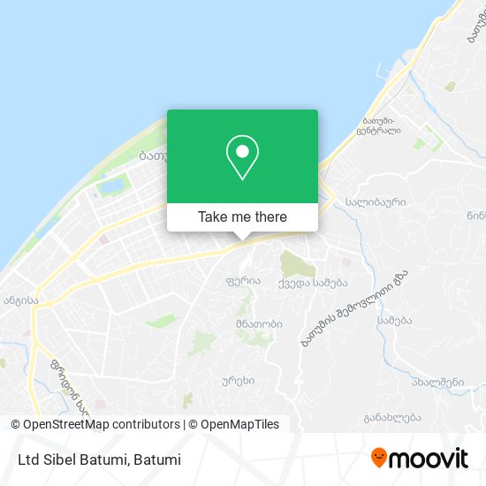 Ltd Sibel Batumi map