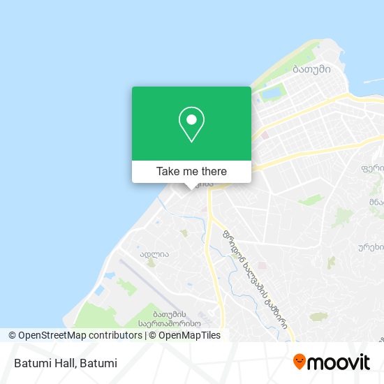 Batumi Hall map