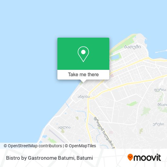 Bistro by Gastronome Batumi map