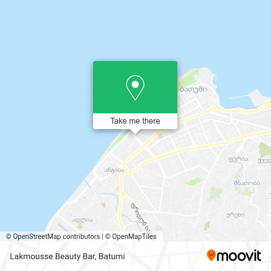 Карта Lakmousse Beauty Bar