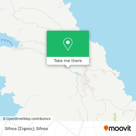 Sifnos (Σίφνος) map