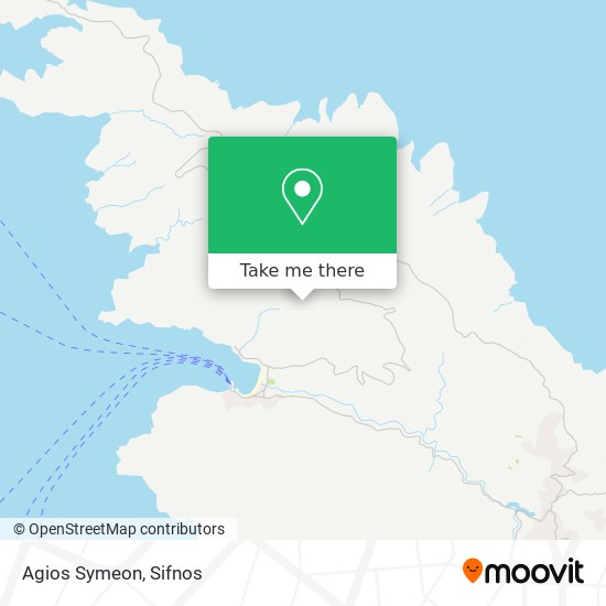 Agios Symeon map