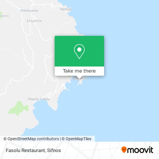 Fasolu Restaurant map