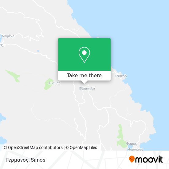 Γερμανος map