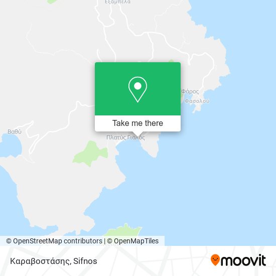 Καραβοστάσης map