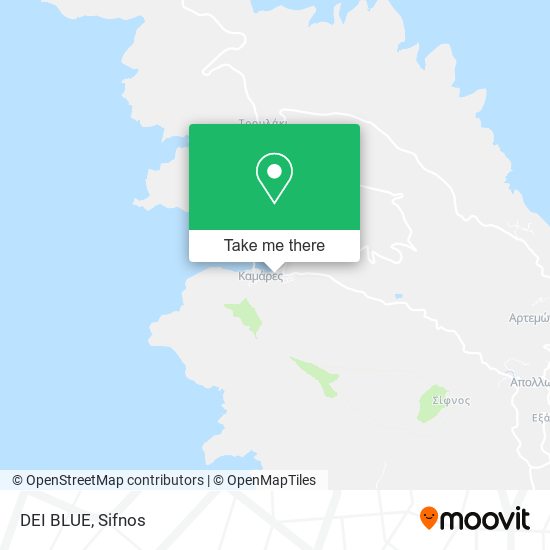 DEI BLUE map