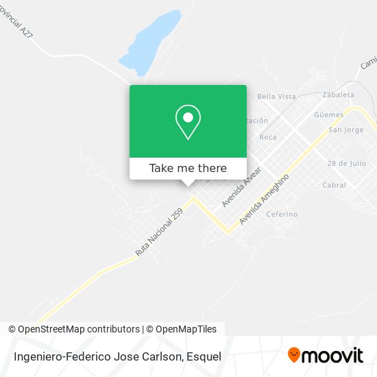 Ingeniero-Federico Jose Carlson map