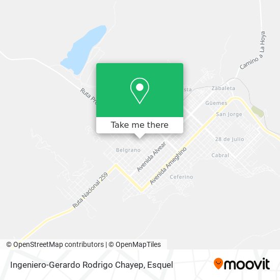 Ingeniero-Gerardo Rodrigo Chayep map