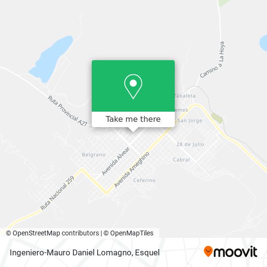 Ingeniero-Mauro Daniel Lomagno map