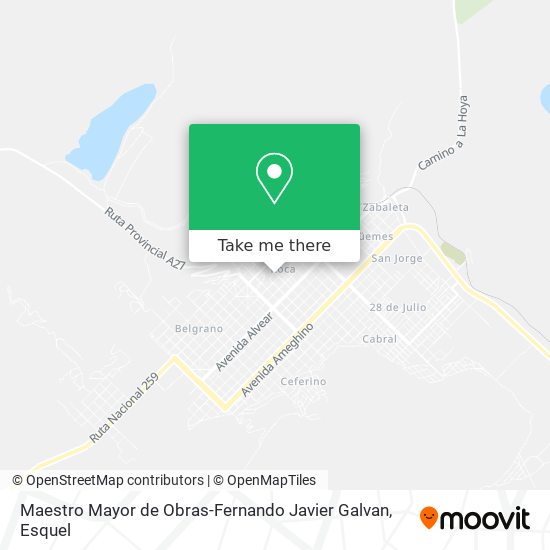 Maestro Mayor de Obras-Fernando Javier Galvan map