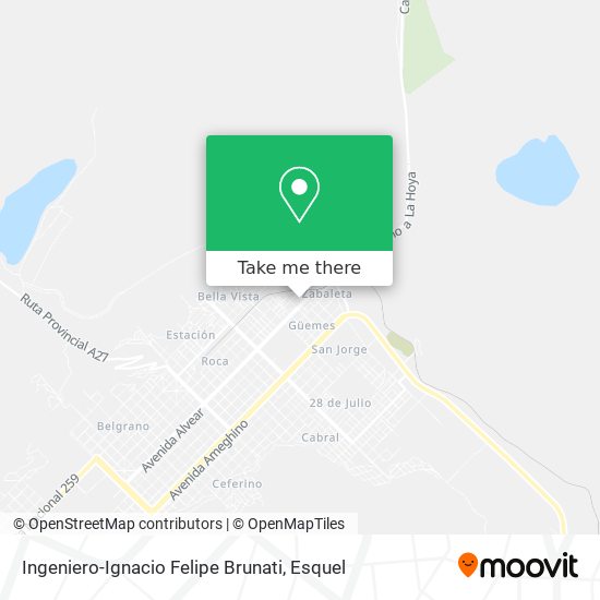 Ingeniero-Ignacio Felipe Brunati map