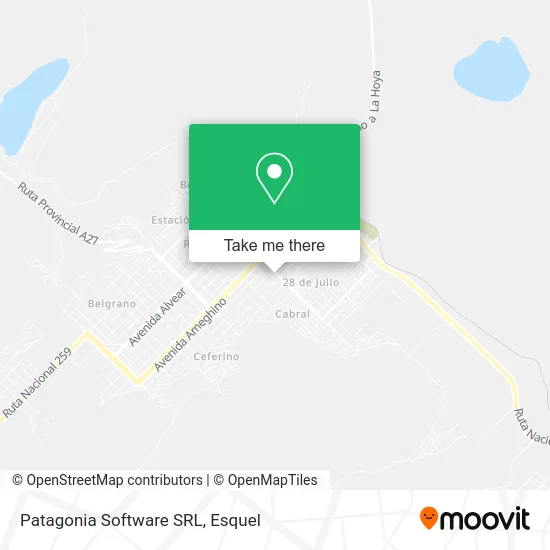 Patagonia Software SRL map