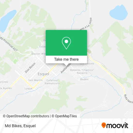 Md Bikes map