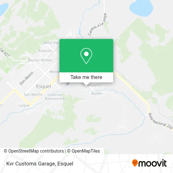 Kvr Customs Garage map