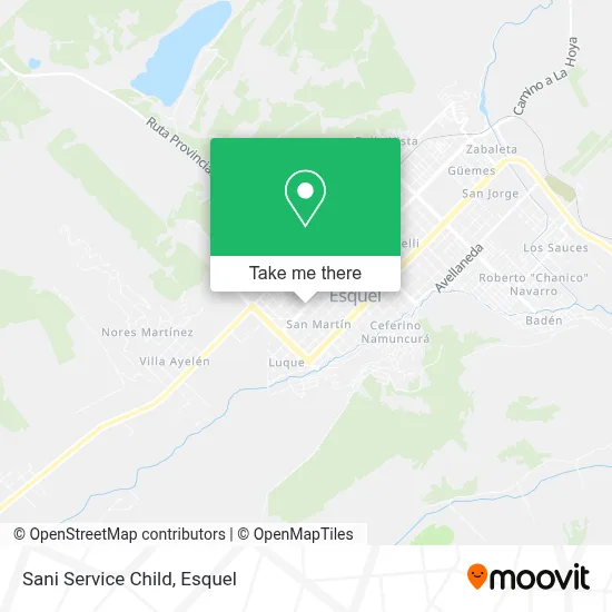 Sani Service Child map