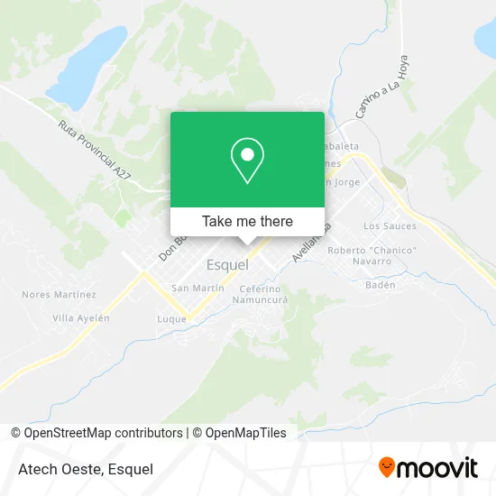 Atech Oeste map