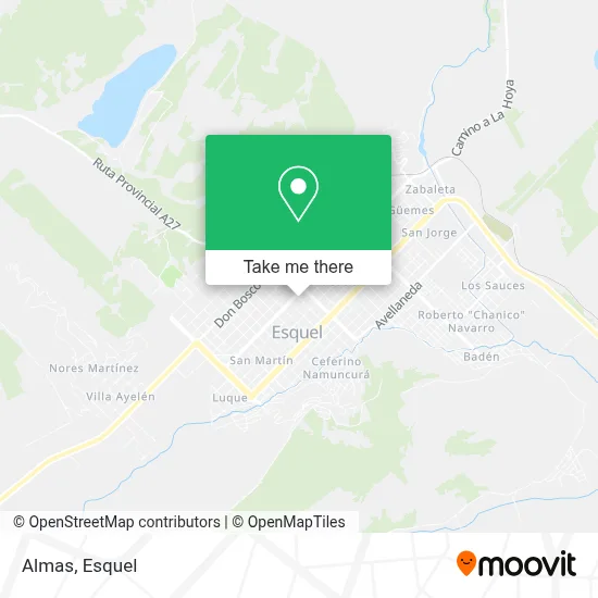 Almas map