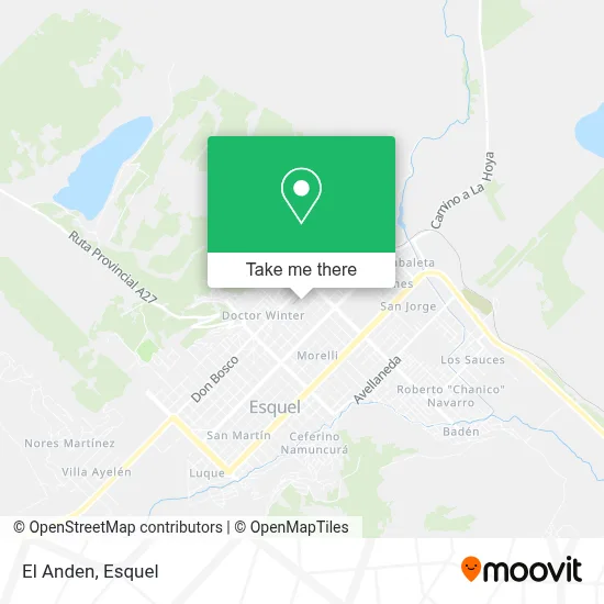 El Anden map