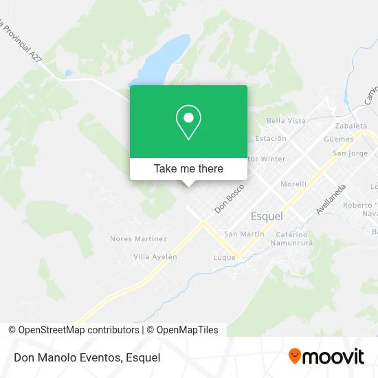 Don Manolo Eventos map