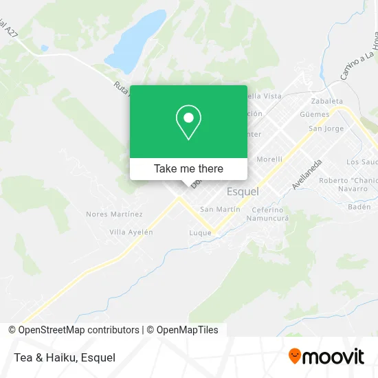 Tea & Haiku map