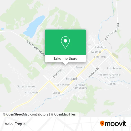 Velo map