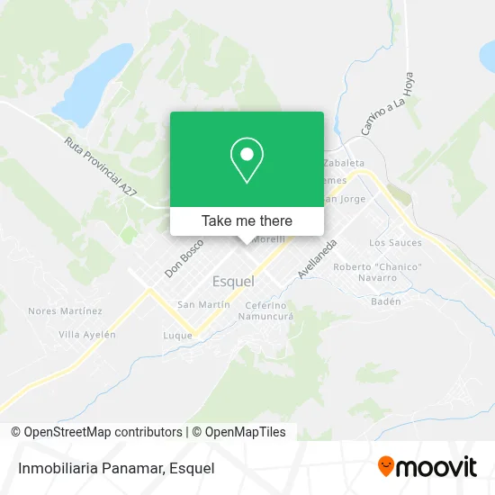 Inmobiliaria Panamar map