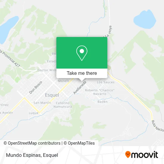 Mundo Espinas map
