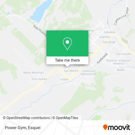 Power Gym map