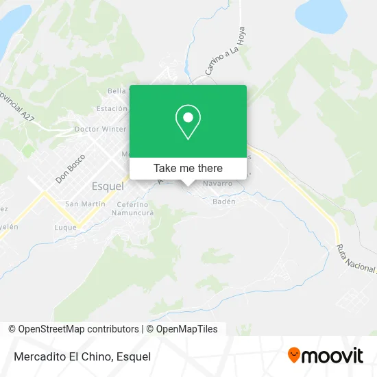 Mercadito El Chino map