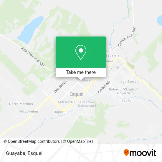 Guayaba map
