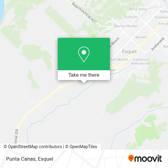 Punta Canas map