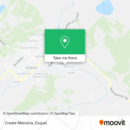 Create Merceria map