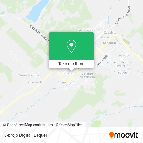 Abrojo Digital map
