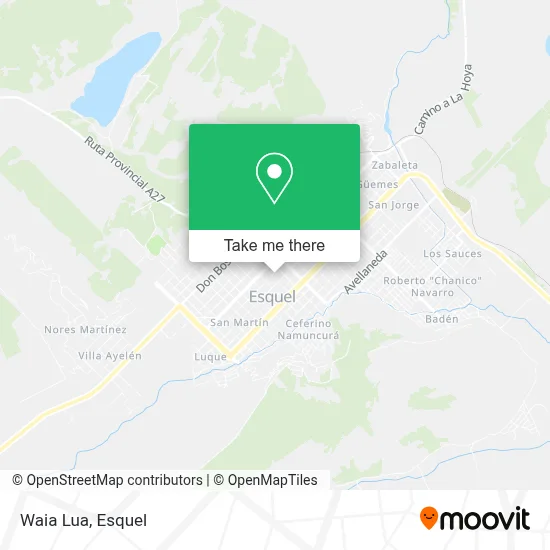 Waia Lua map