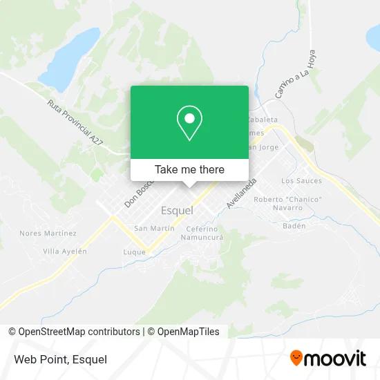 Punto Web map