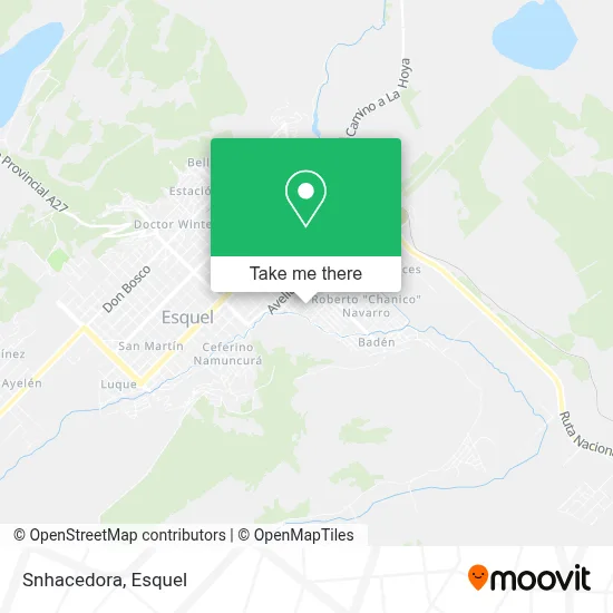 Snhacedora map