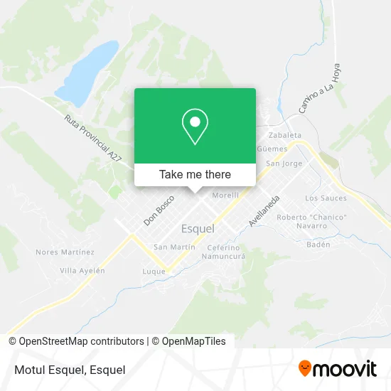 Motul Esquel map