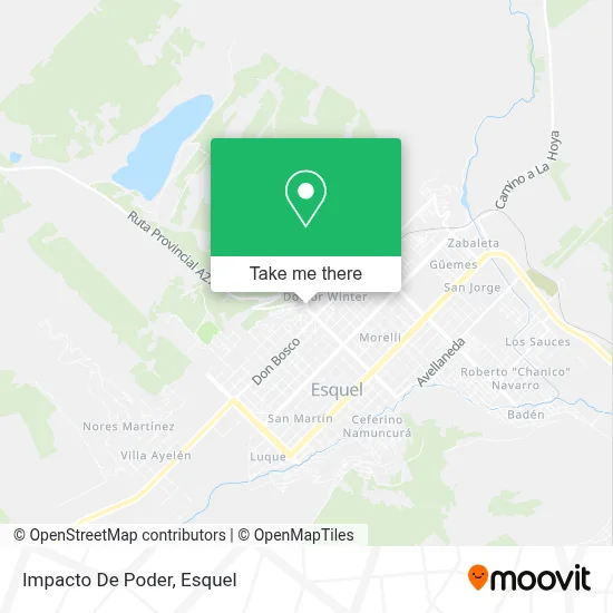 Impacto De Poder map