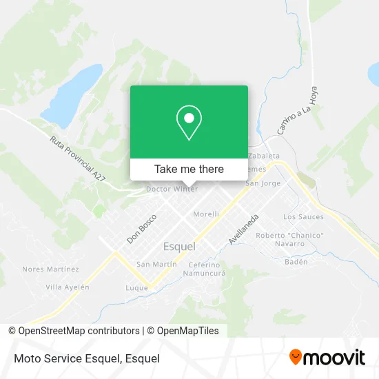 Moto Service Esquel map