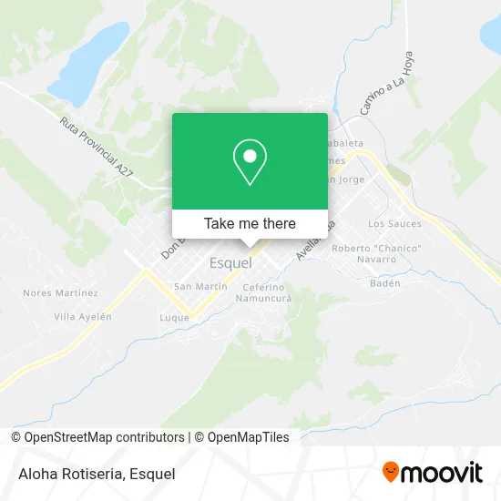 Aloha Rotiseria map