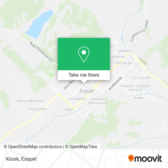 Kiosco map