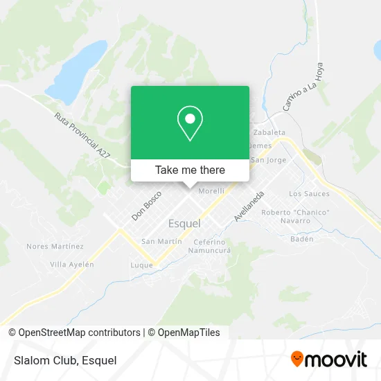 Slalom Club map