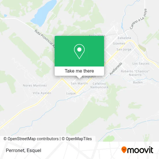 Perronet map
