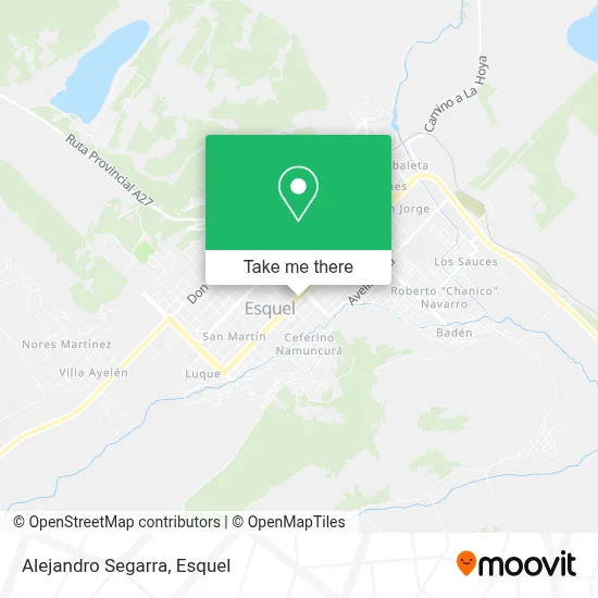 Alejandro Segarra map