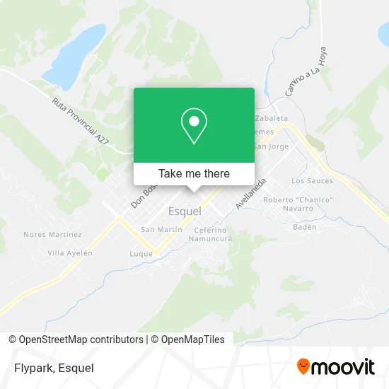 Flypark map
