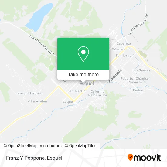 Franz Y Peppone map