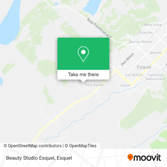 Beauty Studio Esquel map