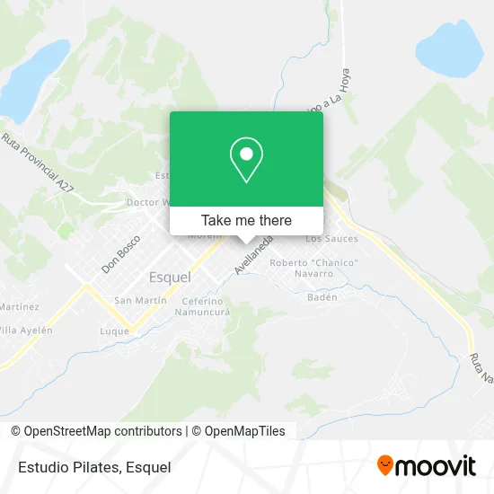 Estudio Pilates map