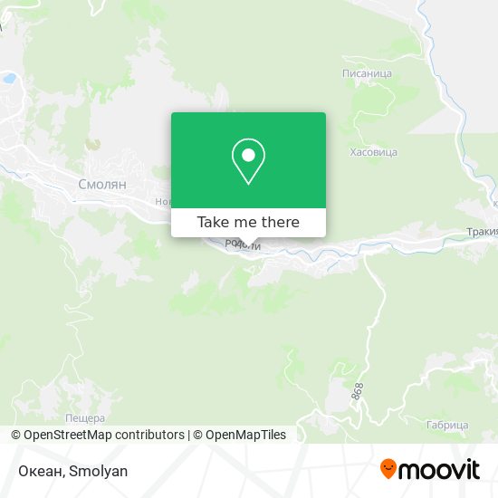 Океан map
