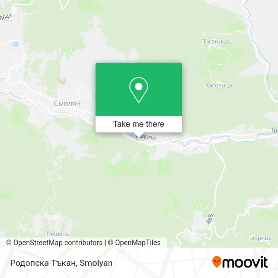 Карта Родопска Тъкан